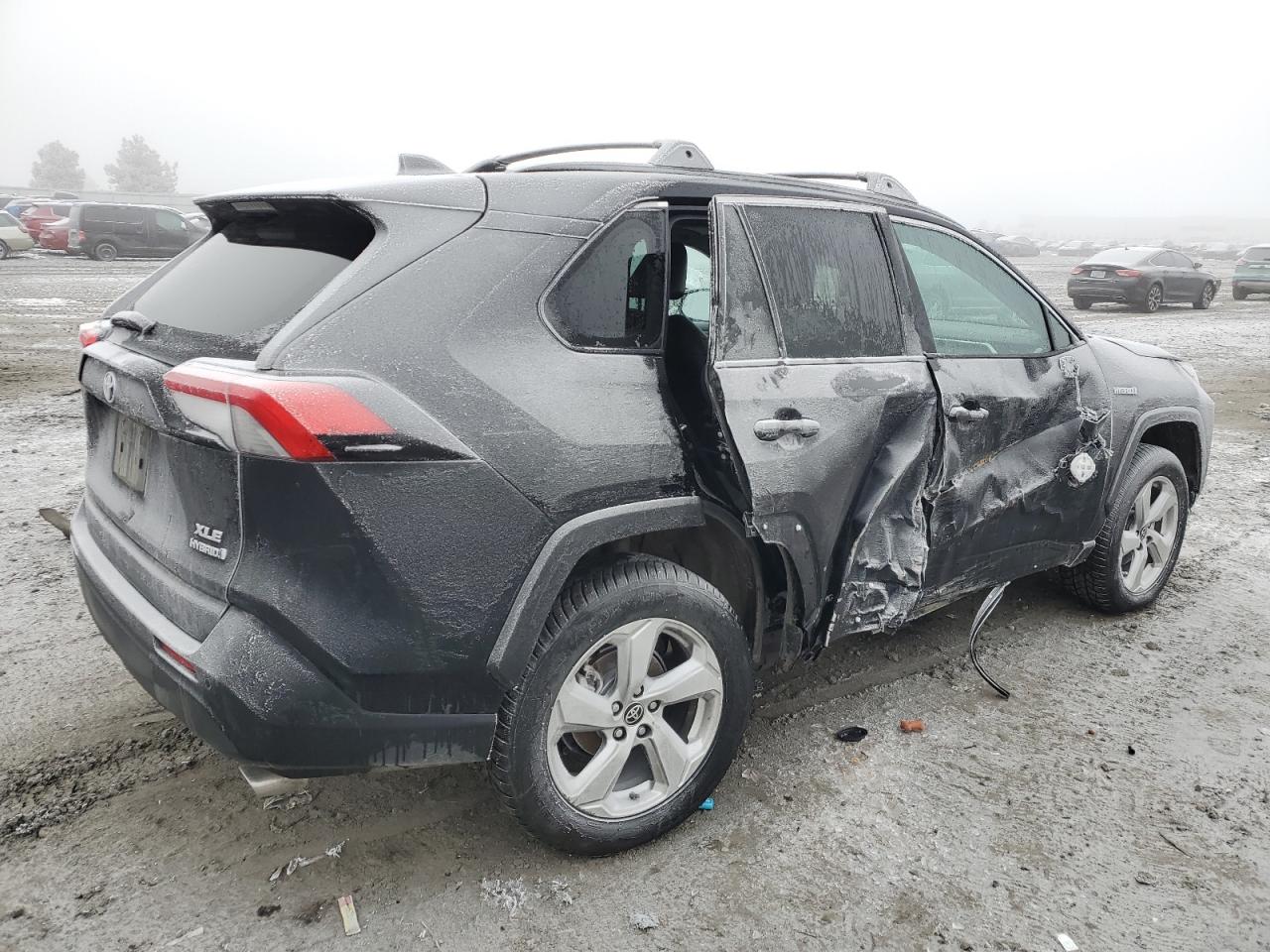 2021 Toyota RAV 4 VIN 2T3B6RFV9MW026340 Copart auction photo, side damage thumbnail 3