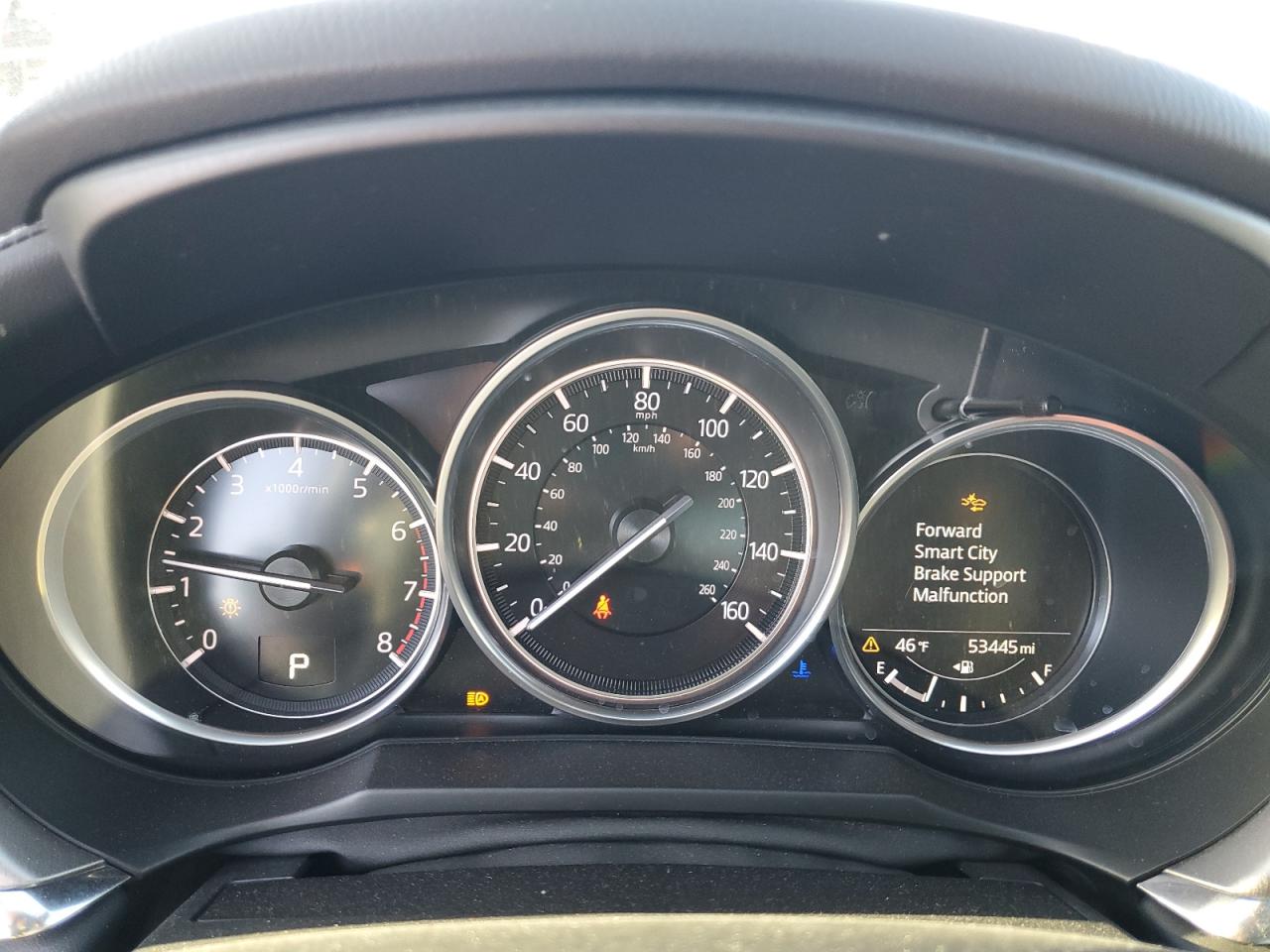 2018 Mazda 6 VIN JM1GL1WY2J1300661 Copart auction photo, front end / hail damage thumbnail 9