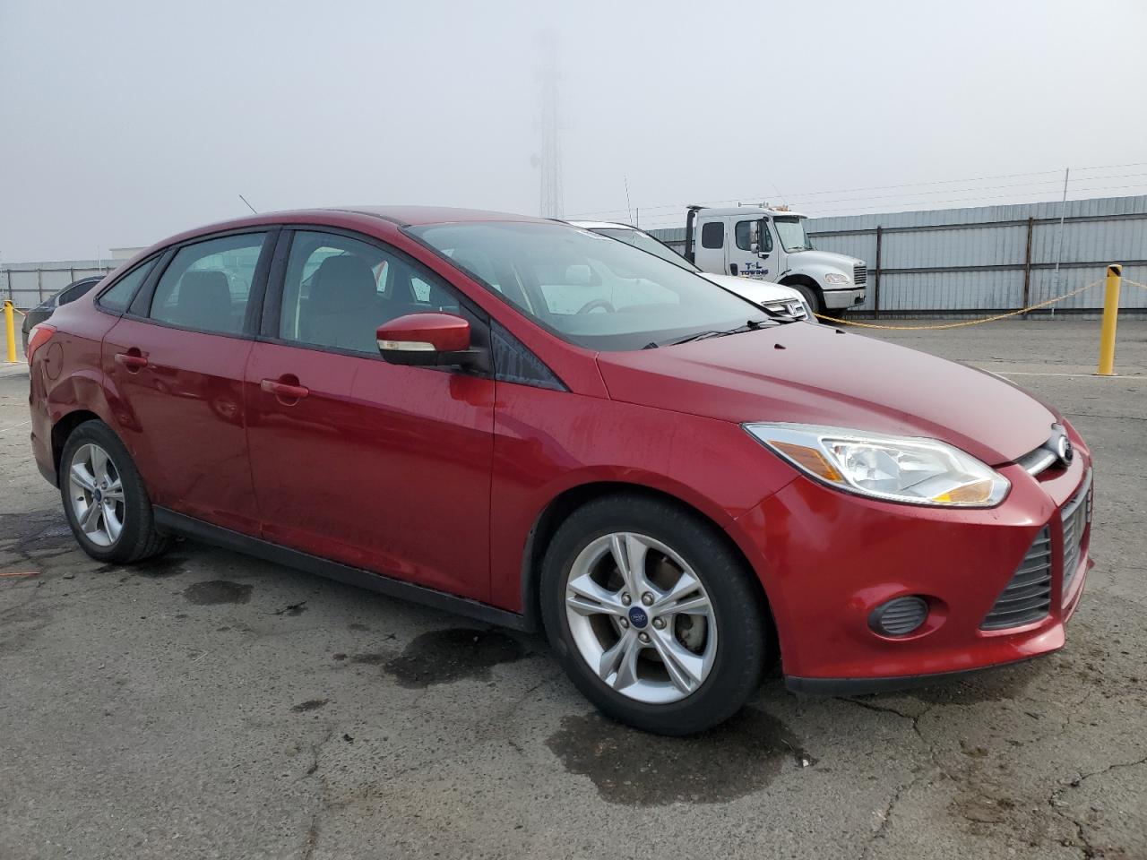2014 Ford Focus VIN 1FADP3F21EL199529 Copart auction photo, mechanical damage thumbnail 4