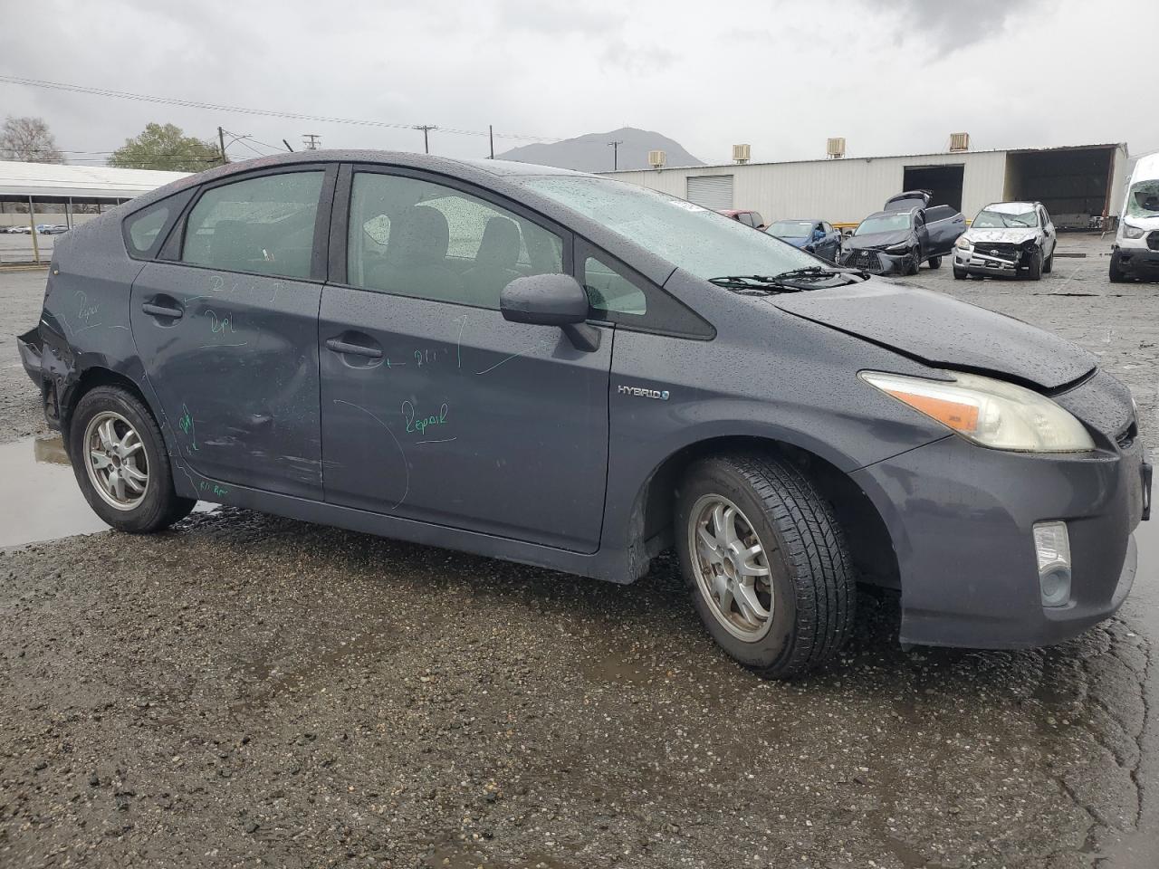 2010 Toyota Prius VIN JTDKN3DU1A0097851 Copart auction photo, rear end / side damage thumbnail 4