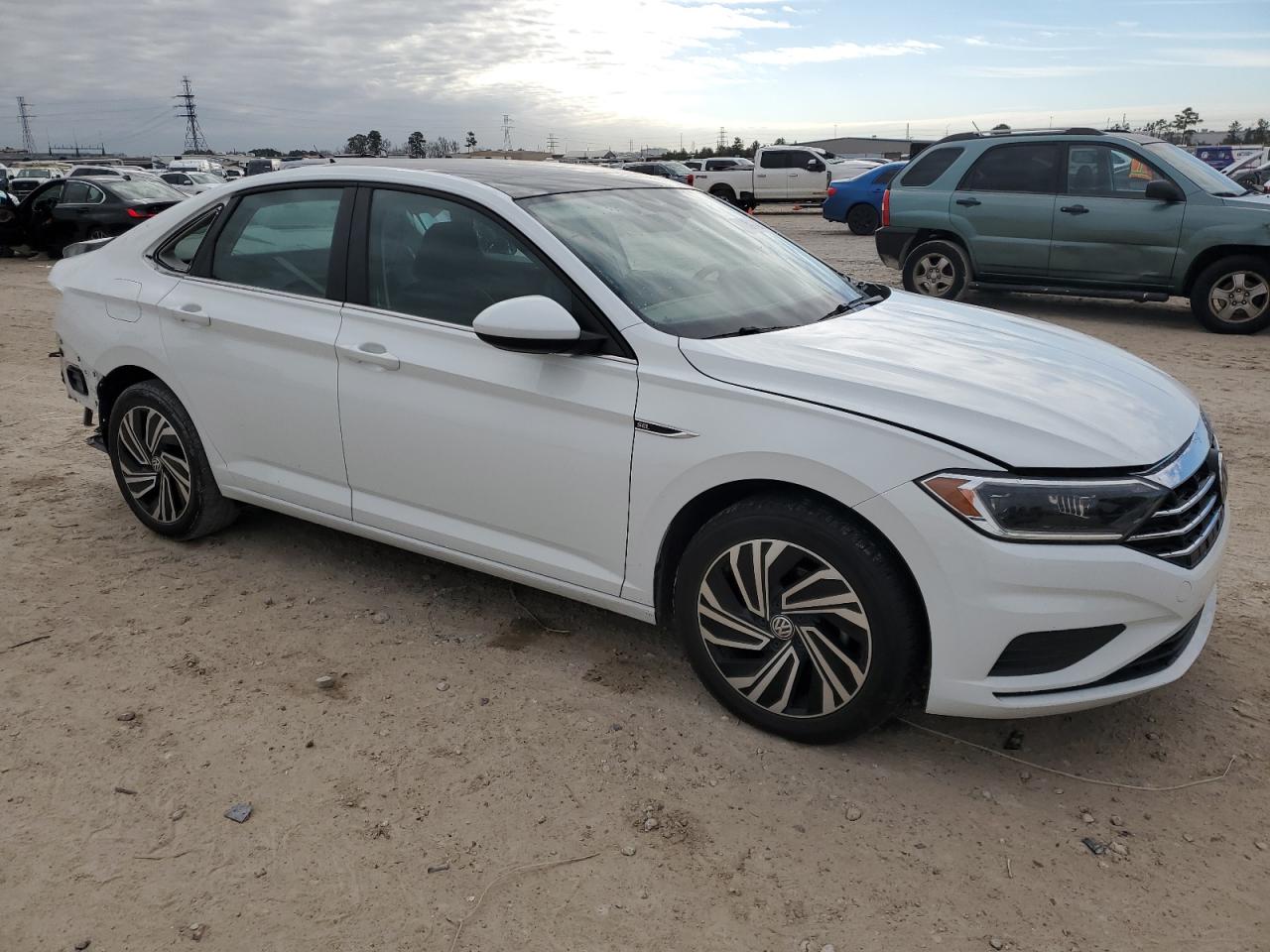 2020 Volkswagen Jetta VIN 3VWE57BU0LM099370 Copart auction photo, rear end / minor dent/scratches damage thumbnail 4