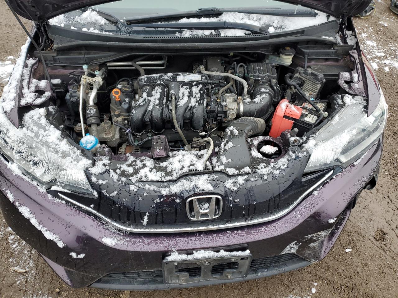 2016 Honda Fit VIN JHMGK5H78GX034517 Copart auction photo, all over damage thumbnail 11