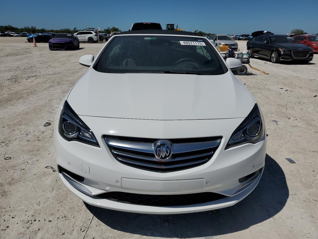 2019 Buick Cascada VIN W04WJ3N51KG320591 Copart auction photo, front end damage thumbnail 5