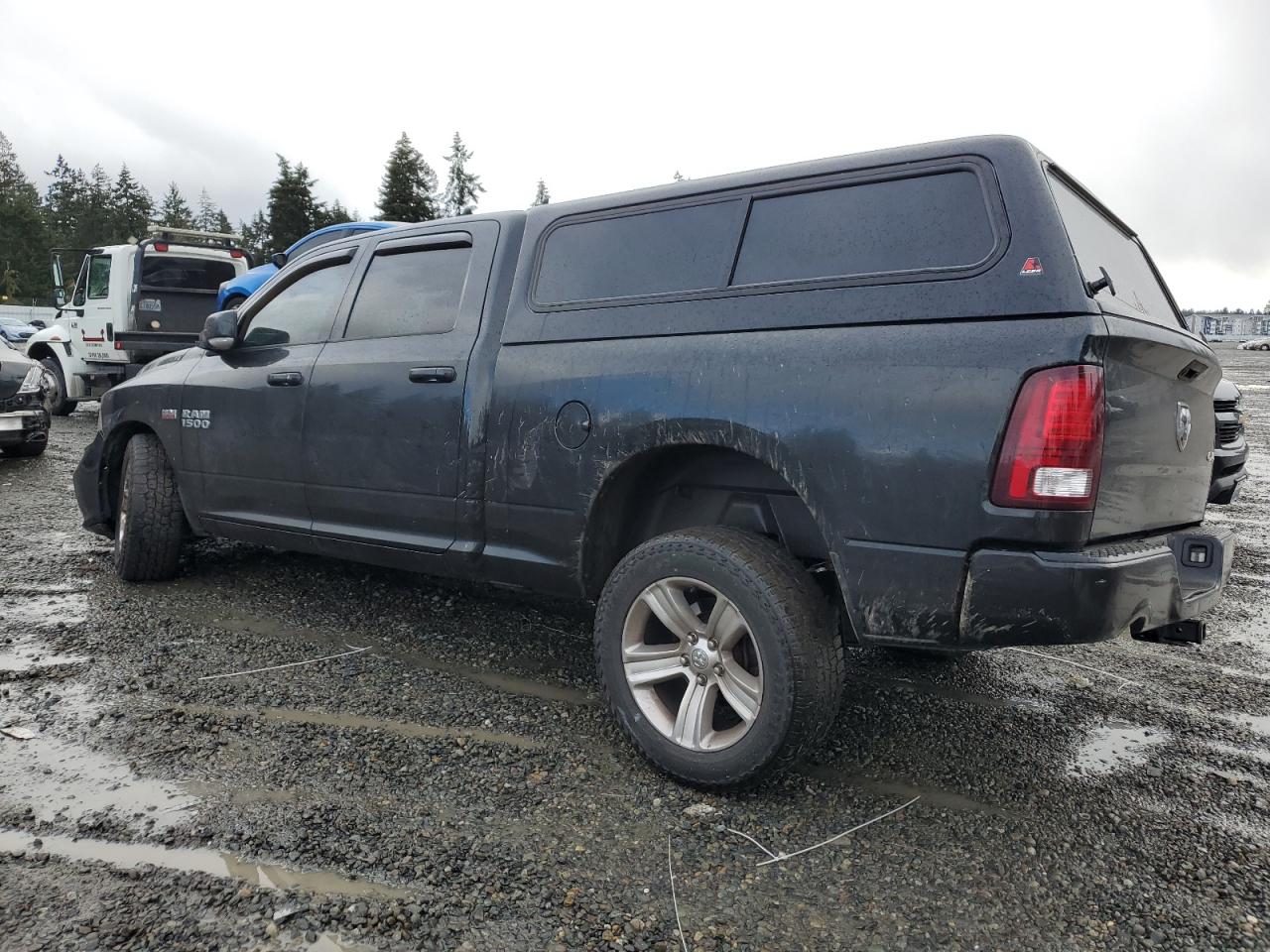 2016 RAM 1500 VIN 1C6RR7UT8GS380169 Copart auction photo, undercarriage / front end damage thumbnail 2