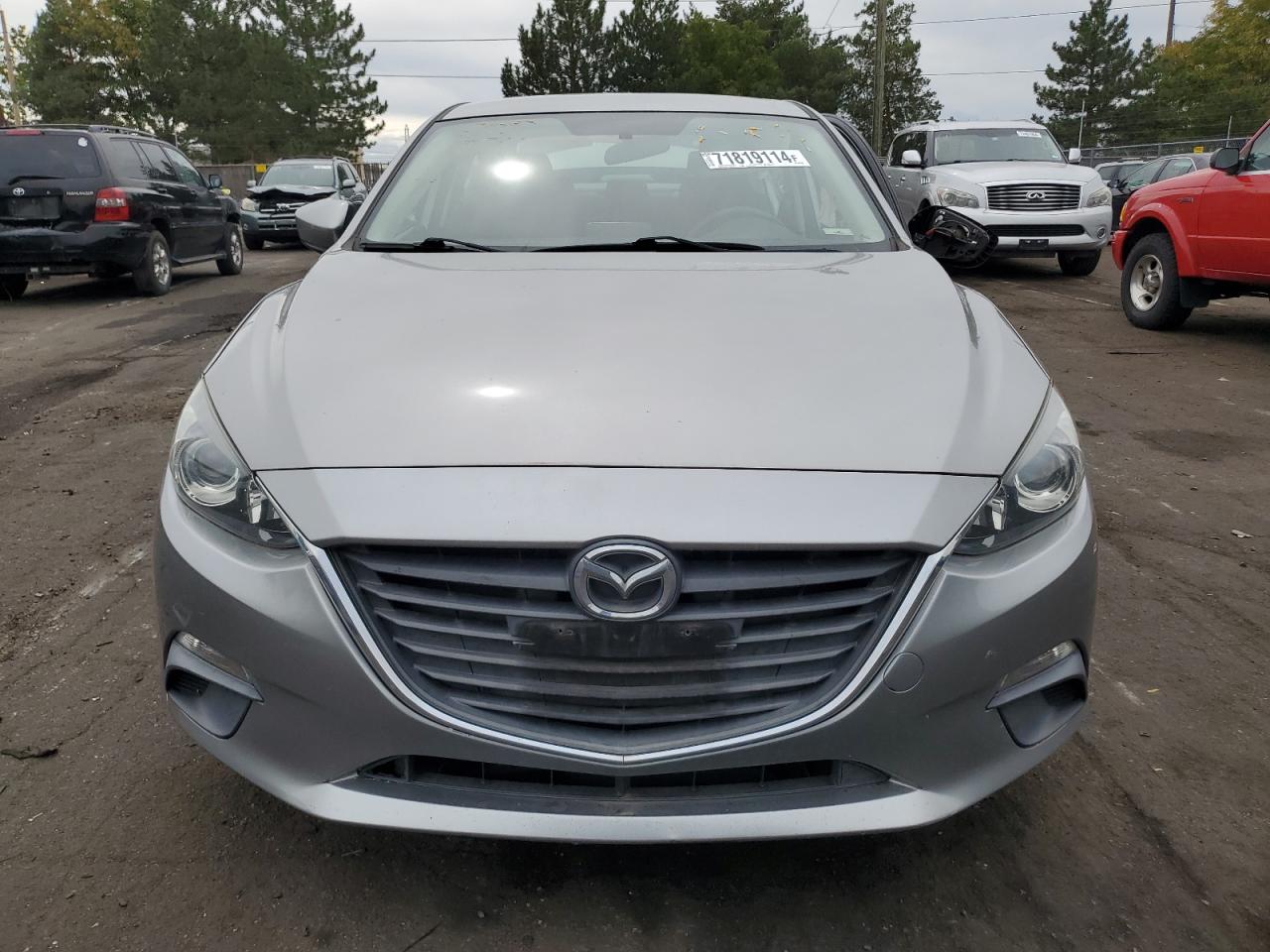 2015 Mazda 3 VIN 3MZBM1U73FM135325 Copart auction photo, side / rear end damage thumbnail 5