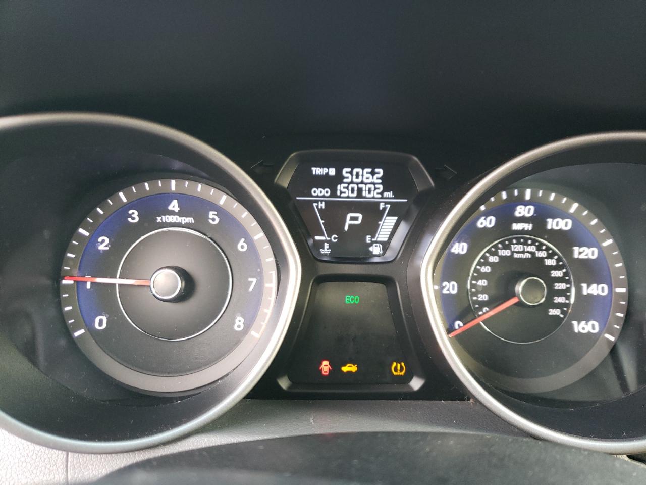 2013 Hyundai Elantra VIN 5NPDH4AE5DH325568 Copart auction photo, rear end damage thumbnail 9