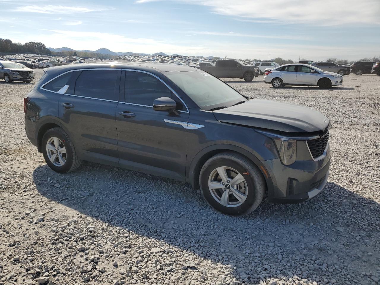 2024 KIA Sorento VIN 5XYRG4JC8RG255554 Copart auction photo, all over damage thumbnail 4
