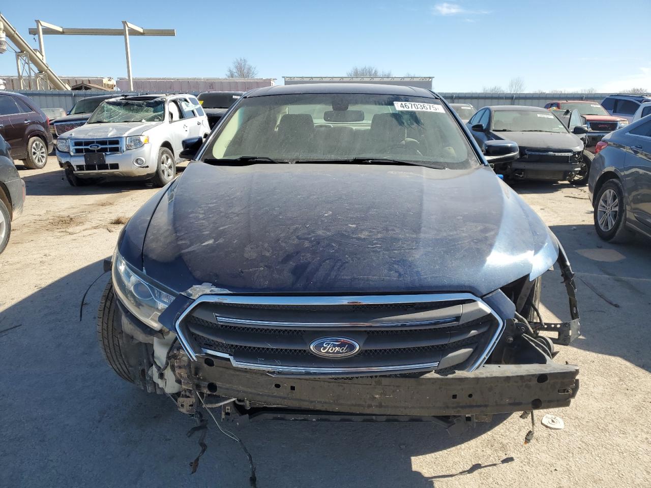 2016 Ford Taurus VIN 1FAHP2E84GG118990 Copart auction photo, front end damage thumbnail 5