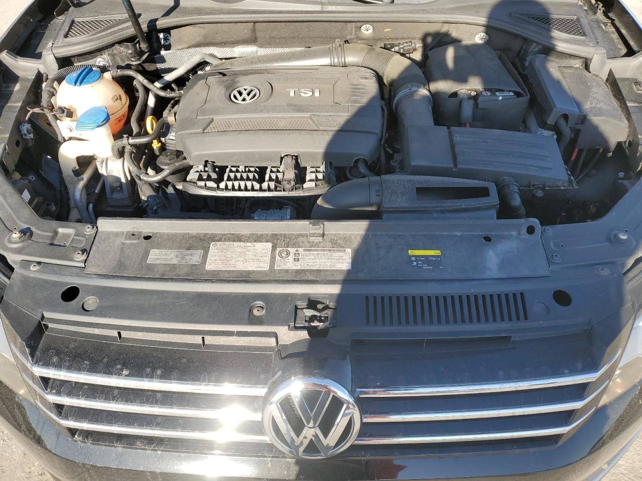 2015 Volkswagen Passat VIN 1VWBT7A39FC059845 Copart auction photo, rear end / front end damage thumbnail 11