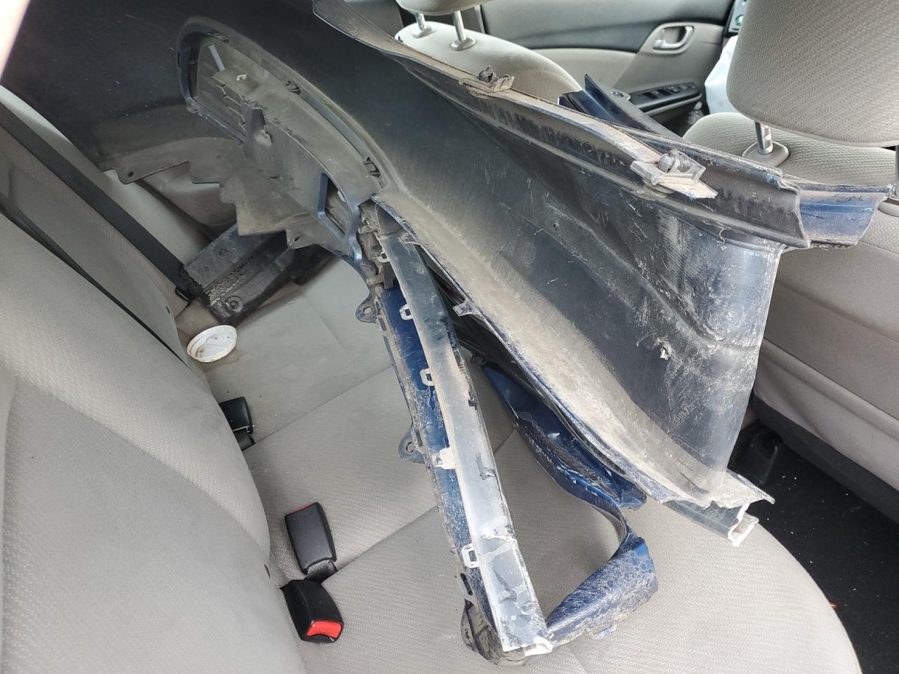 2013 Honda Civic VIN 2HGFB2F59DH584534 Copart auction photo, front end damage thumbnail 12