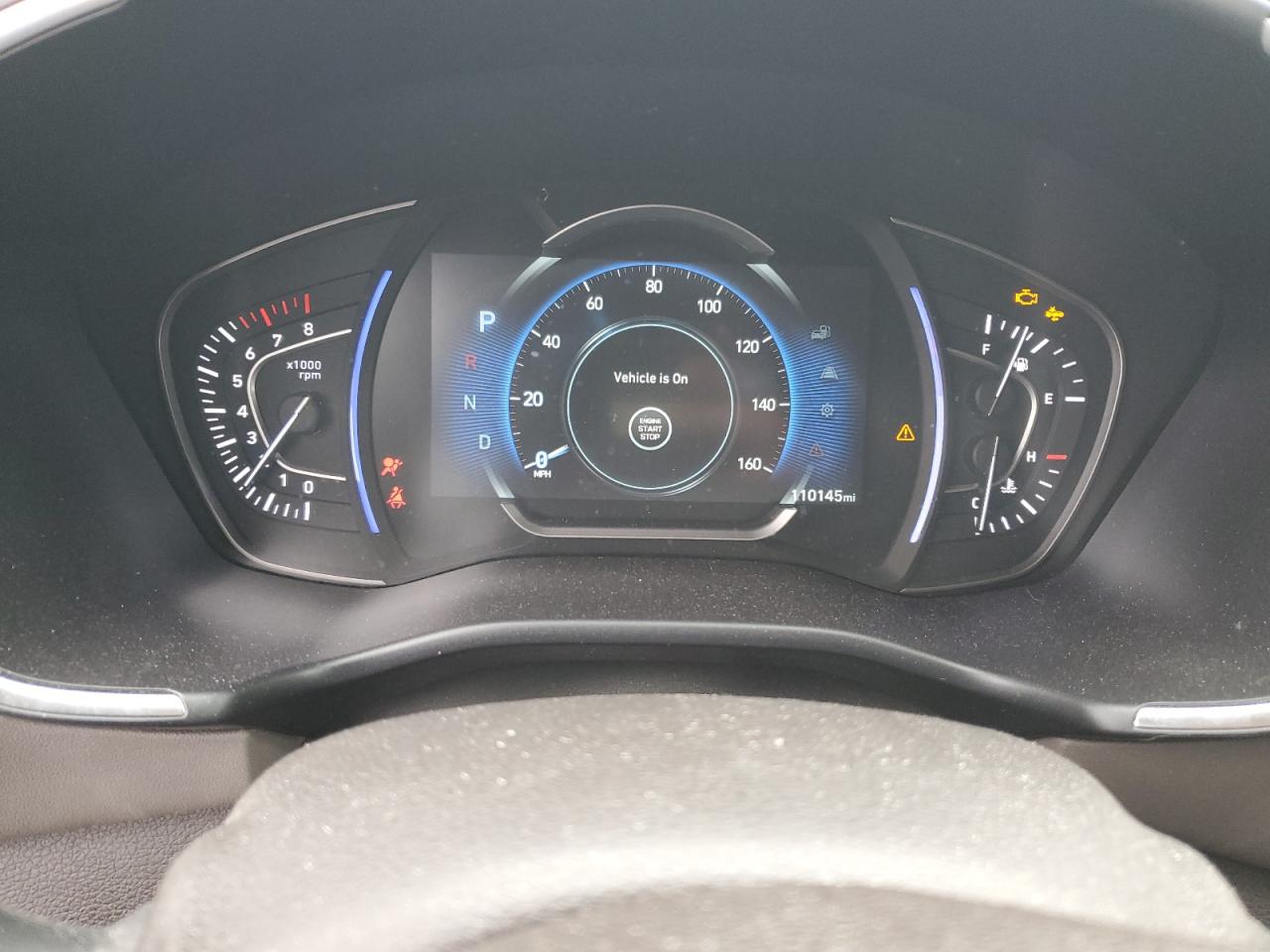 2019 Hyundai Santa Fe VIN 5NMS53AD1KH039440 Copart auction photo, front end damage thumbnail 9