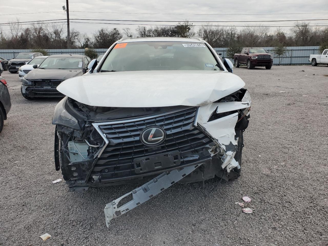2019 Lexus NX VIN JTJYARBZ2K2151314 Copart auction photo, front end / side damage thumbnail 5