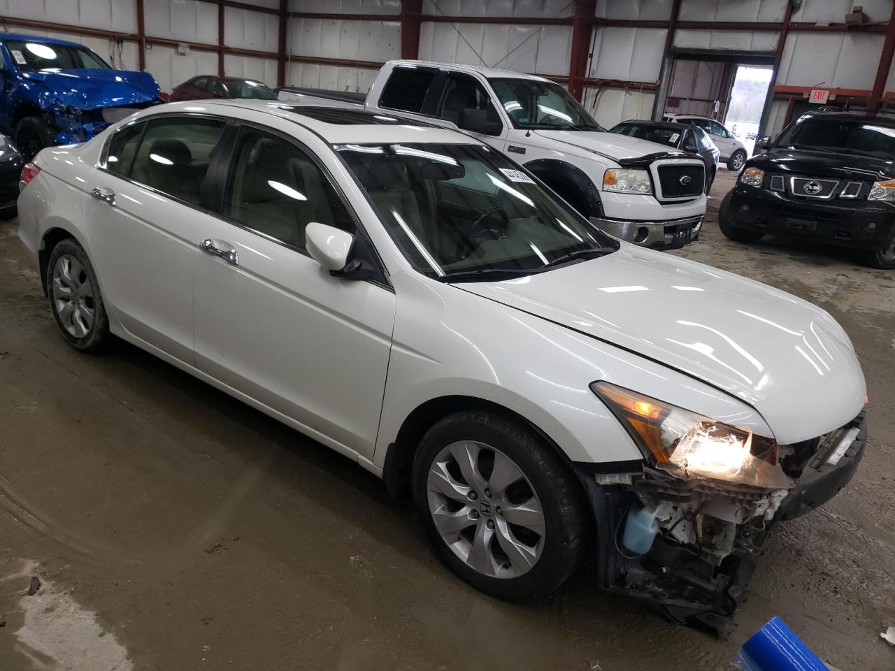 2009 Honda Accord VIN 1HGCP36839A042193 Copart auction photo, front end damage thumbnail 4