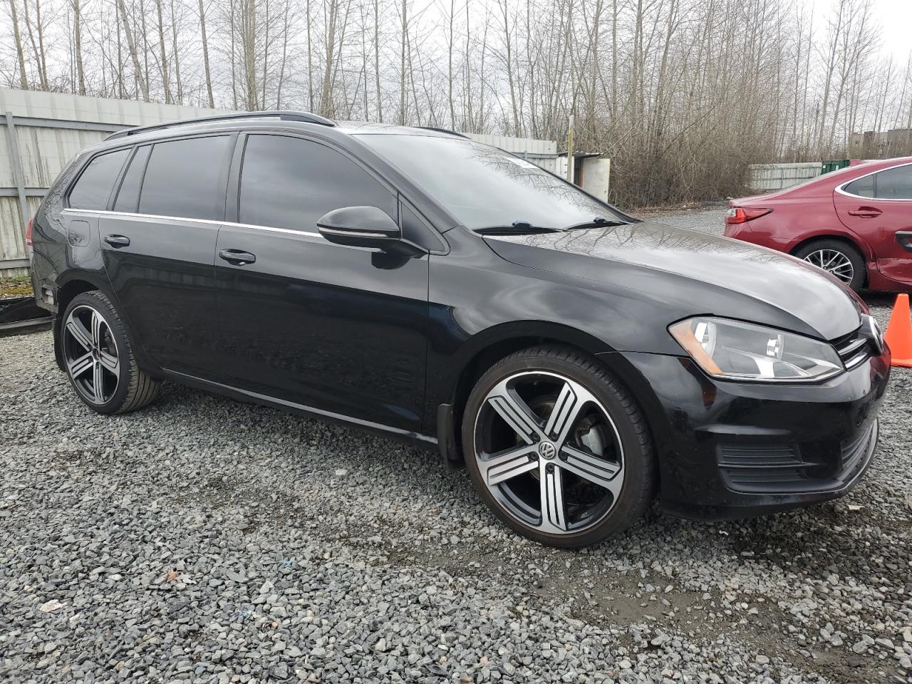 2015 Volkswagen Golf VIN 3VWCA7AU7FM503788 Copart auction photo, rear end damage thumbnail 4
