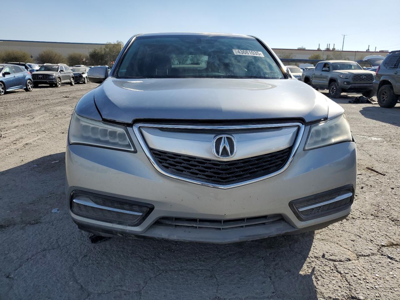 2016 Acura MDX VIN 5FRYD4H29GB040916 Copart auction photo, side damage thumbnail 5