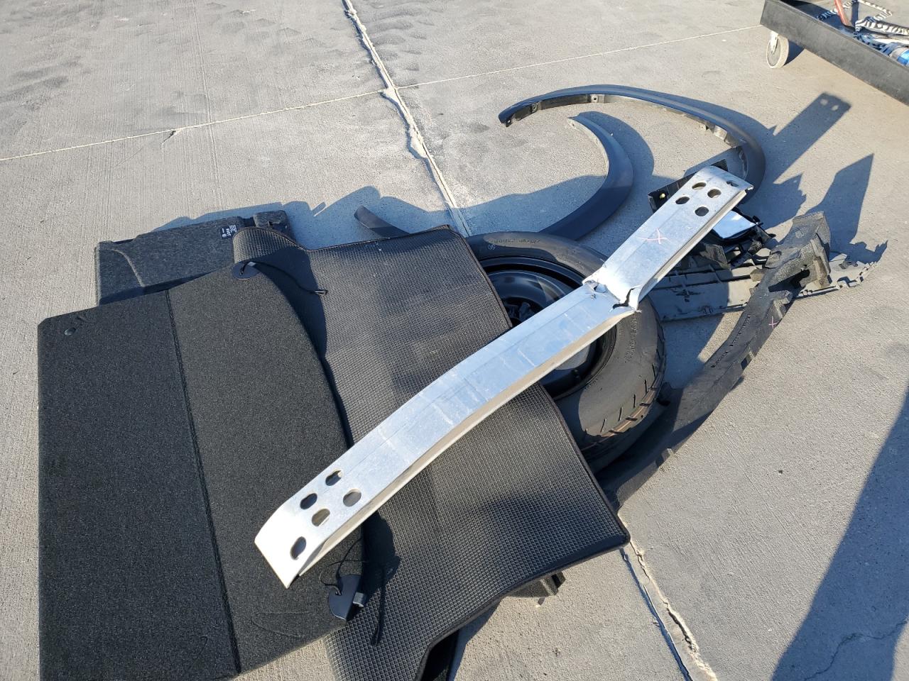 2021 Lexus NX VIN JTJGARBZ4M2183678 Copart auction photo, rear end / front end damage thumbnail 13
