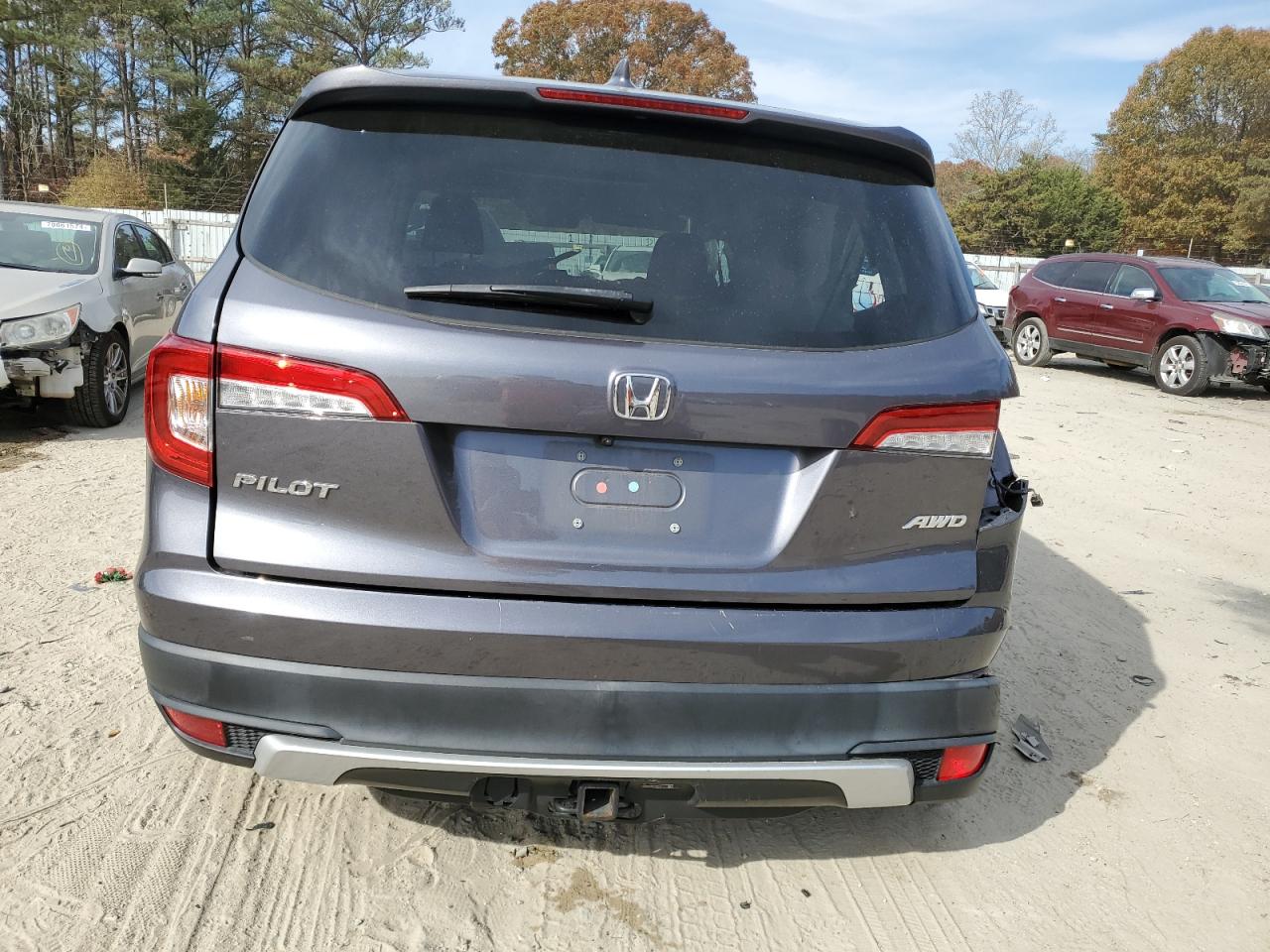 2022 Honda Pilot VIN 5FNYF6H57NB002311 Copart auction photo, mechanical / all over damage thumbnail 6