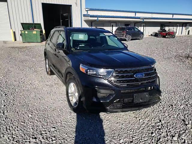 2021 Ford Explorer VIN 1FMSK8DH5MGB60319 Copart auction photo, front end / side damage thumbnail 11