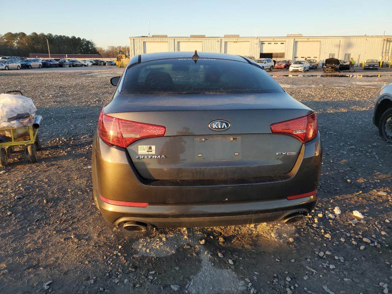 2012 KIA Optima VIN 5XXGN4A76CG084850 Copart auction photo, front end damage thumbnail 6