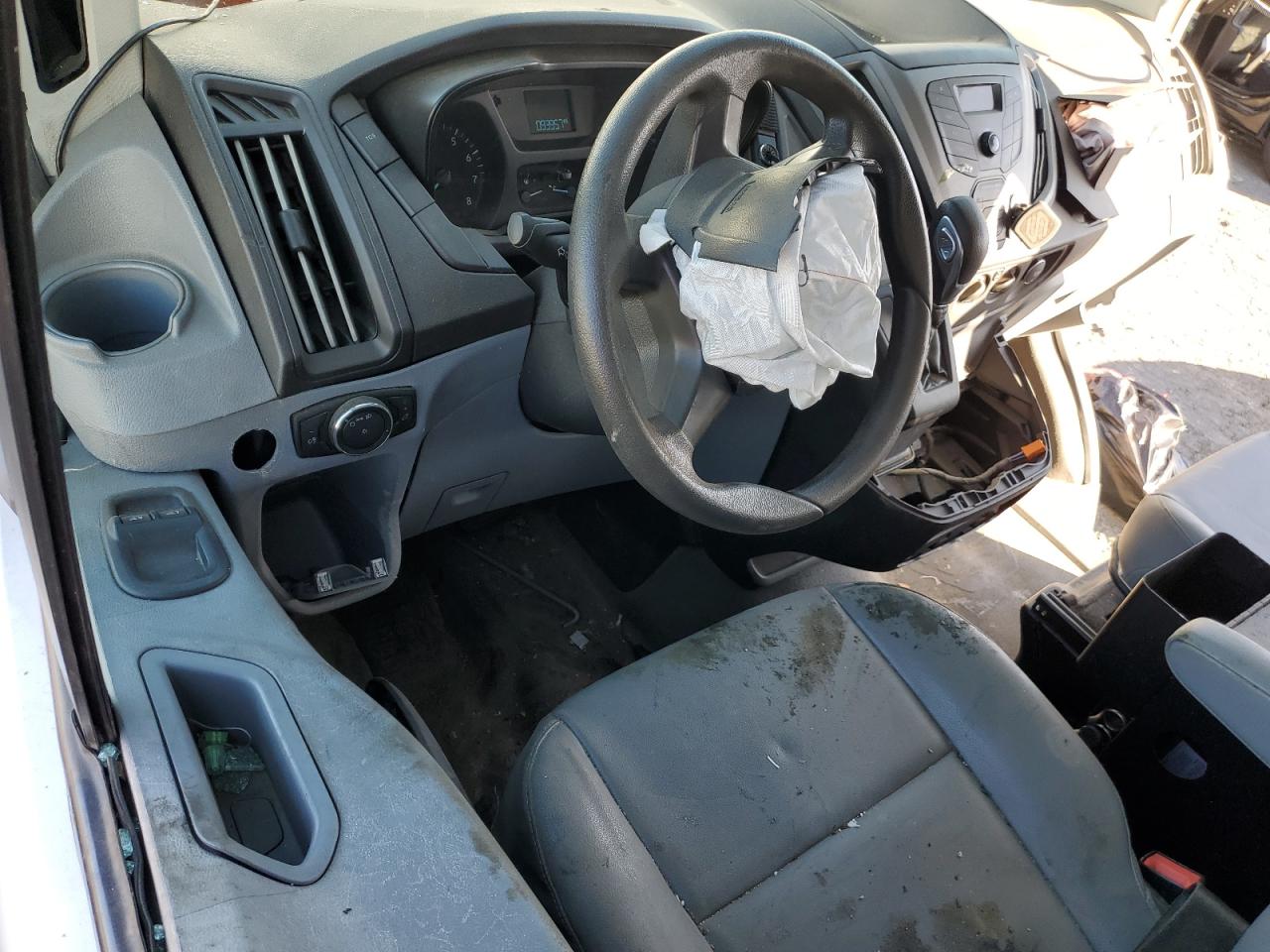 2017 Ford Transit VIN 1FTYE1ZM6HKB29876 Copart auction photo, all over damage thumbnail 8