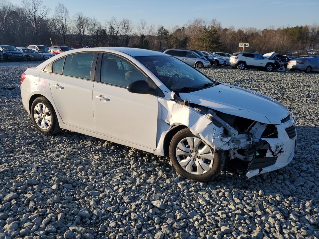 2013 Chevrolet Cruze VIN 1G1PA5SH8D7244643 Copart auction photo, front end / minor dent/scratches damage thumbnail 4