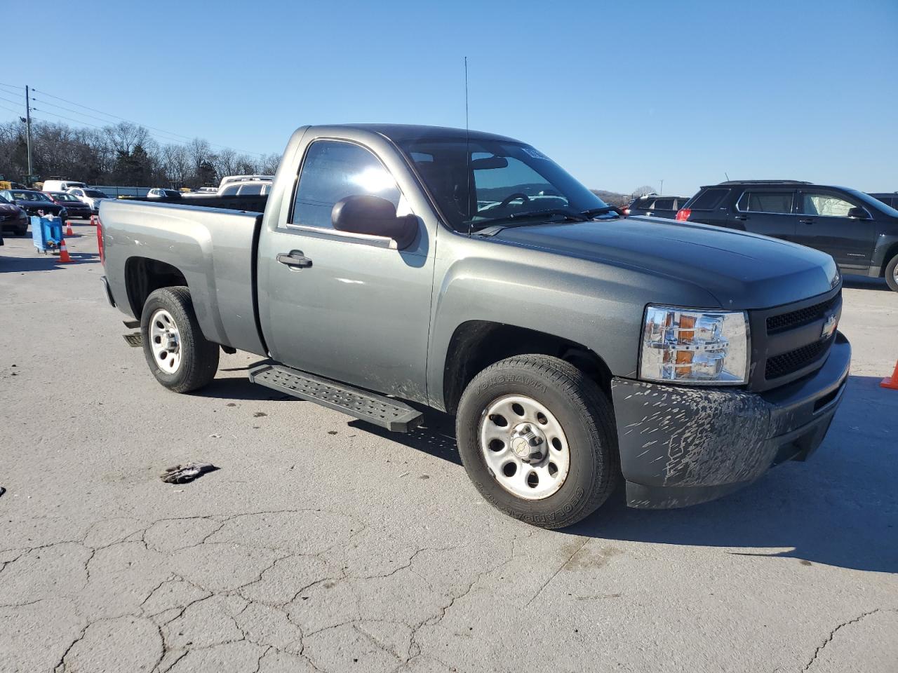 2011 Chevrolet Silverado VIN 1GCNCPEX9BZ142874 Copart auction photo, rear end damage thumbnail 4