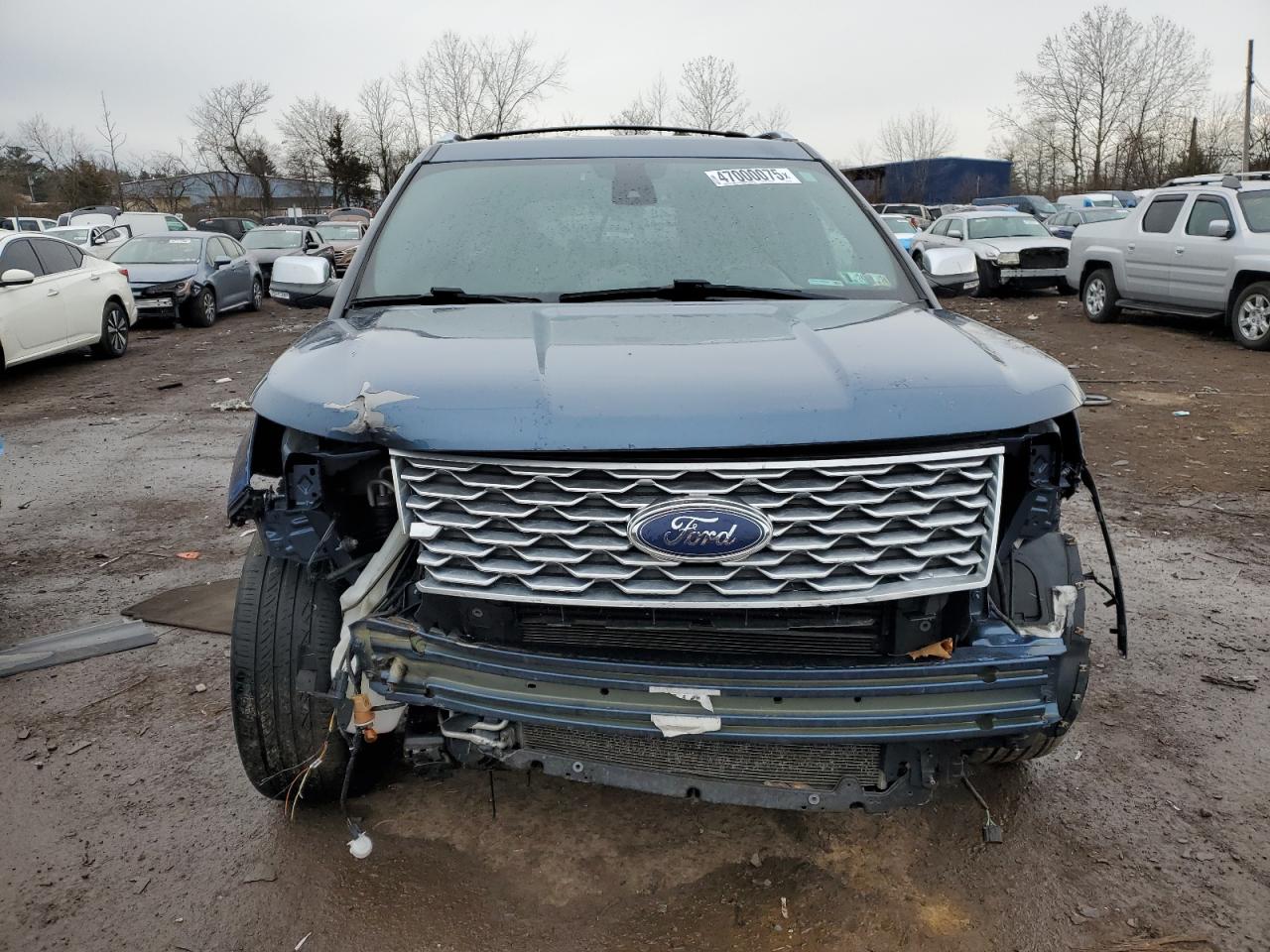 2018 Ford Explorer VIN 1FM5K8HT0JGB96541 Copart auction photo, front end damage thumbnail 5