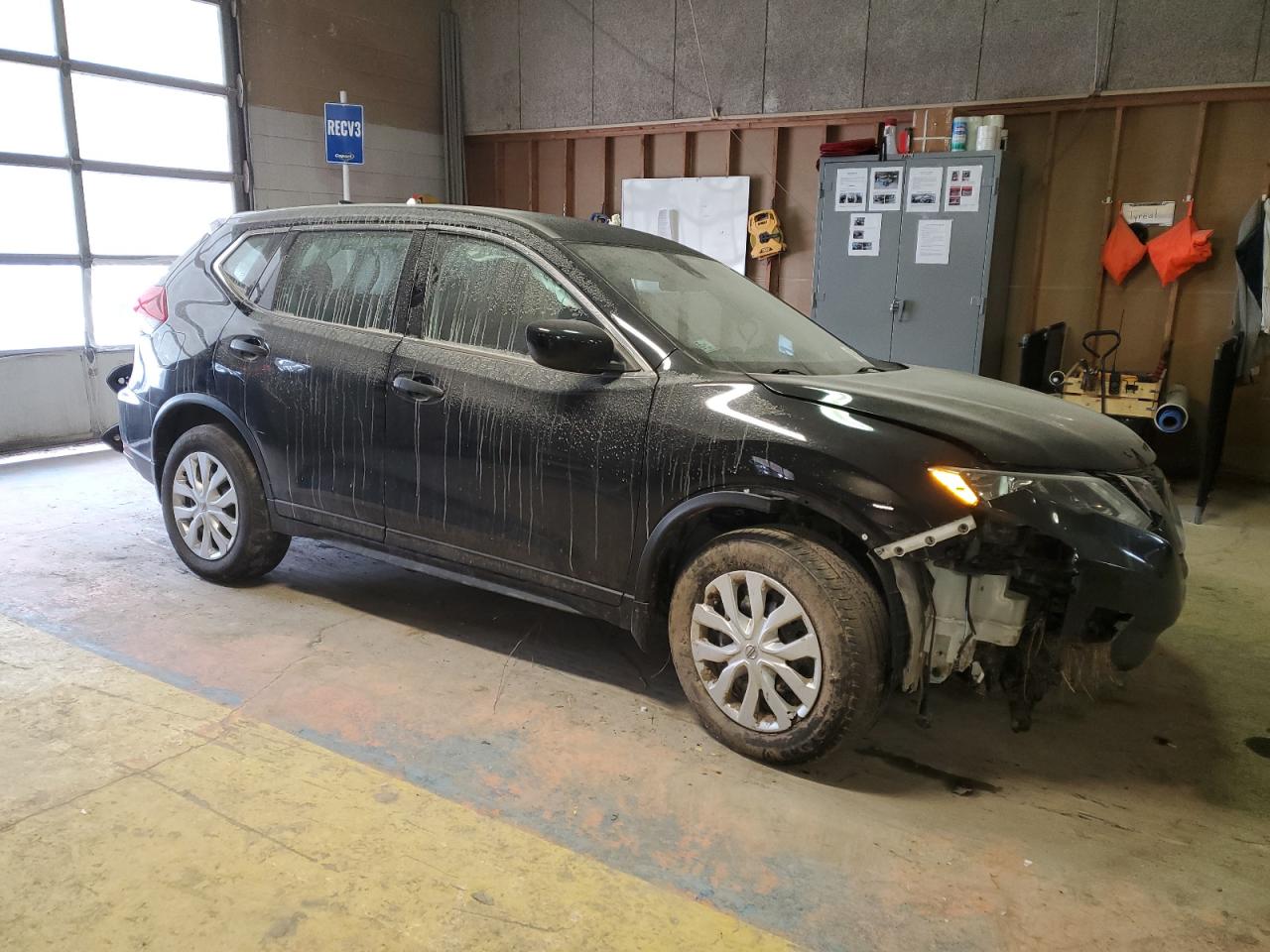 2019 Nissan Rogue VIN 5N1AT2MV0KC809122 Copart auction photo, front end / mechanical damage thumbnail 4