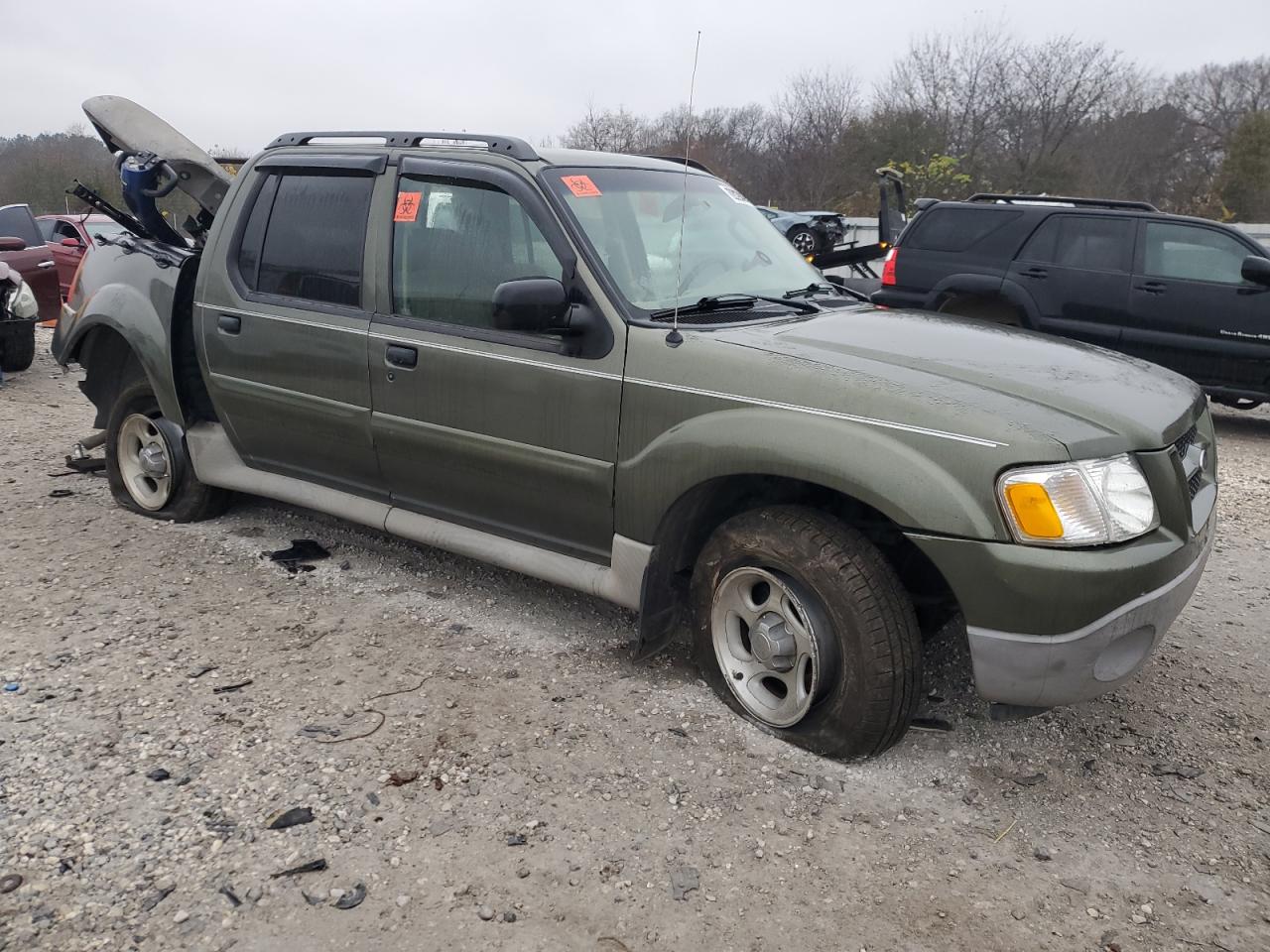 2003 Ford Explorer VIN 1FMZU67E23UB37398 Copart auction photo, rear end / side damage thumbnail 4
