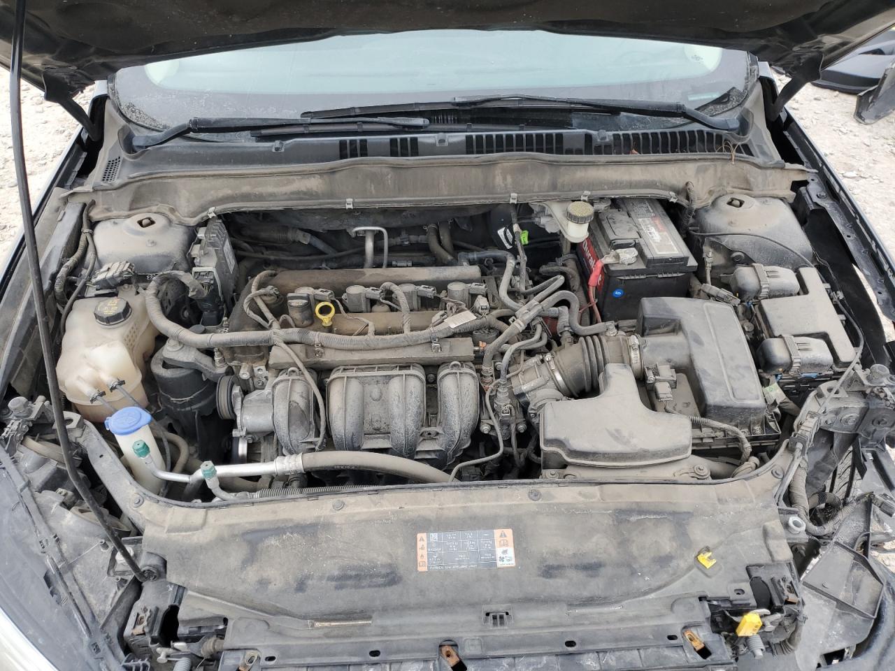 2017 Ford Fusion VIN 3FA6P0H77HR280413 Copart auction photo, all over damage thumbnail 13