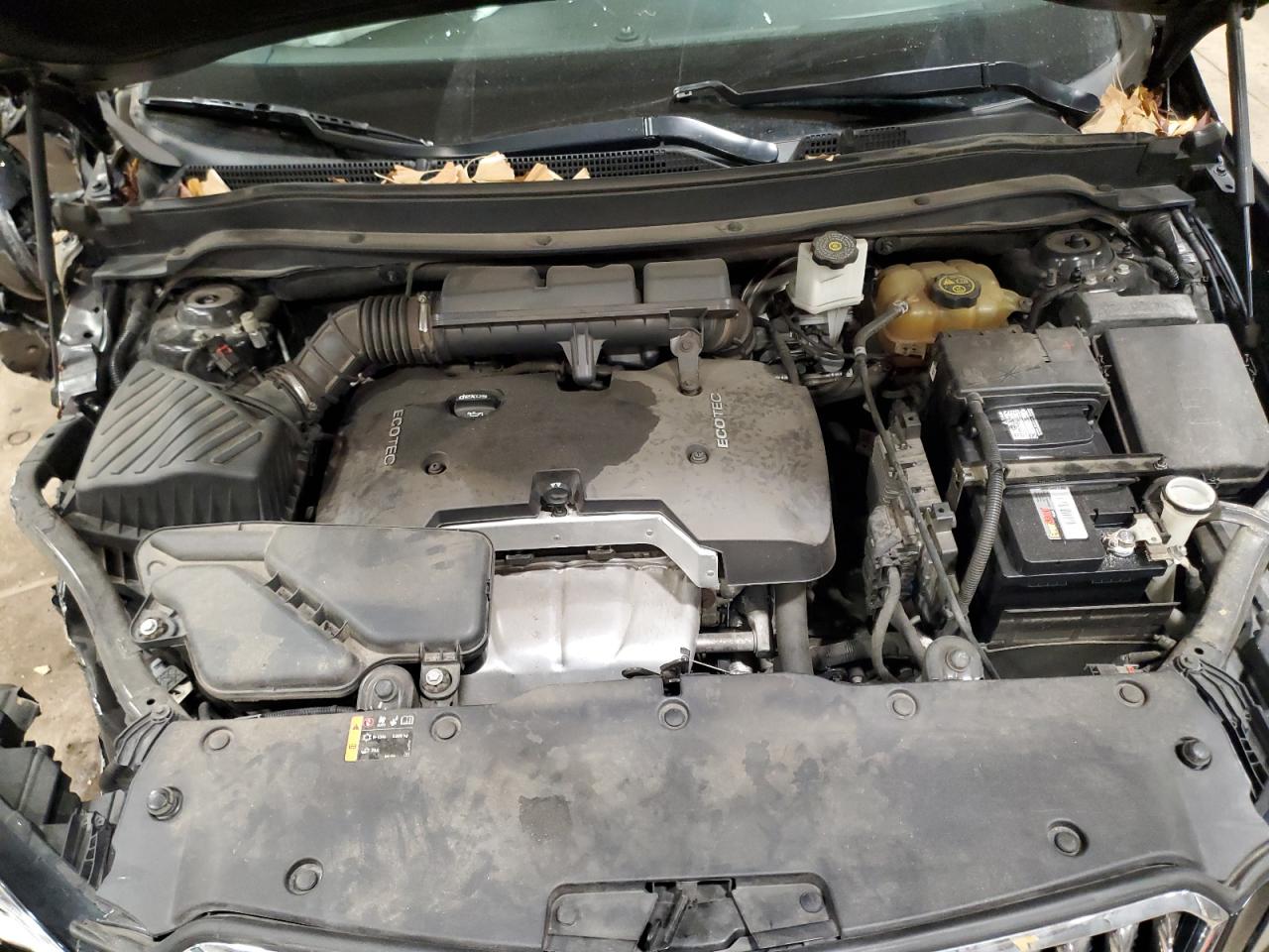 2017 Buick Envision VIN LRBFXBSA7HD220438 Copart auction photo, front end / side damage thumbnail 12