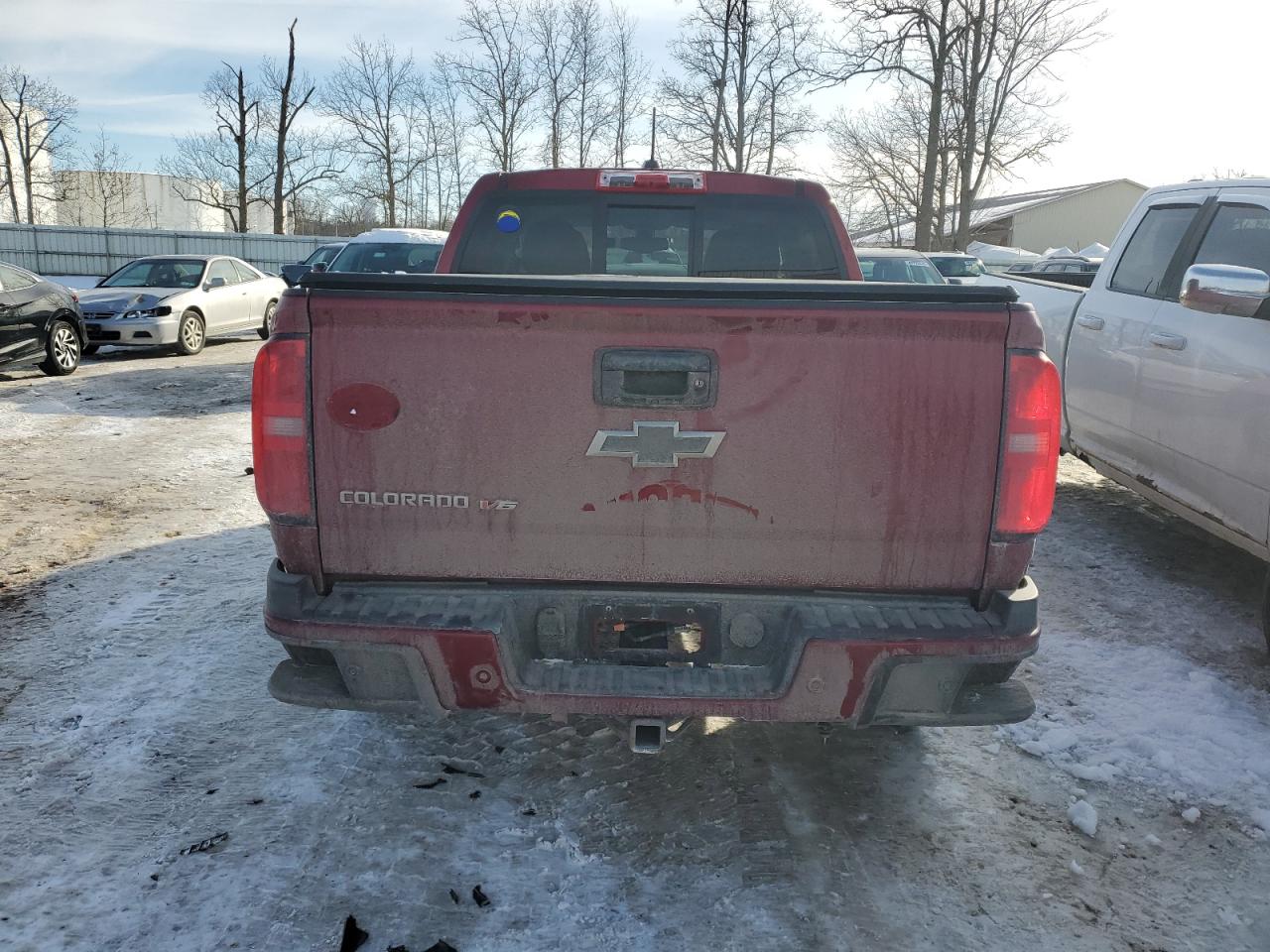2020 Chevrolet Colorado VIN 1GCGTDEN4L1202369 Copart auction photo, front end damage thumbnail 6
