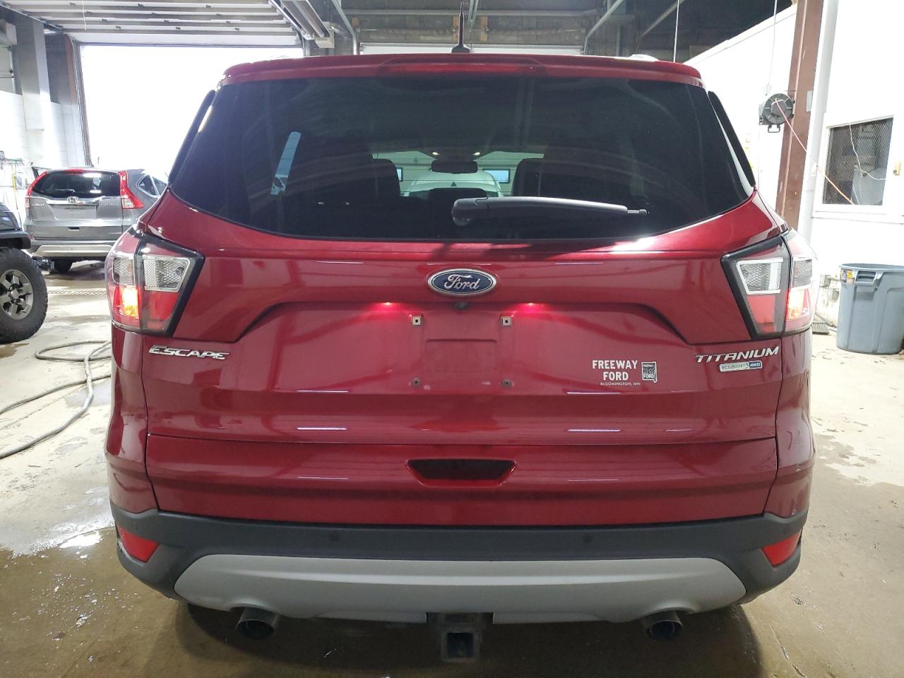 2017 Ford Escape VIN 1FMCU9J99HUA23246 Copart auction photo, all over damage thumbnail 6