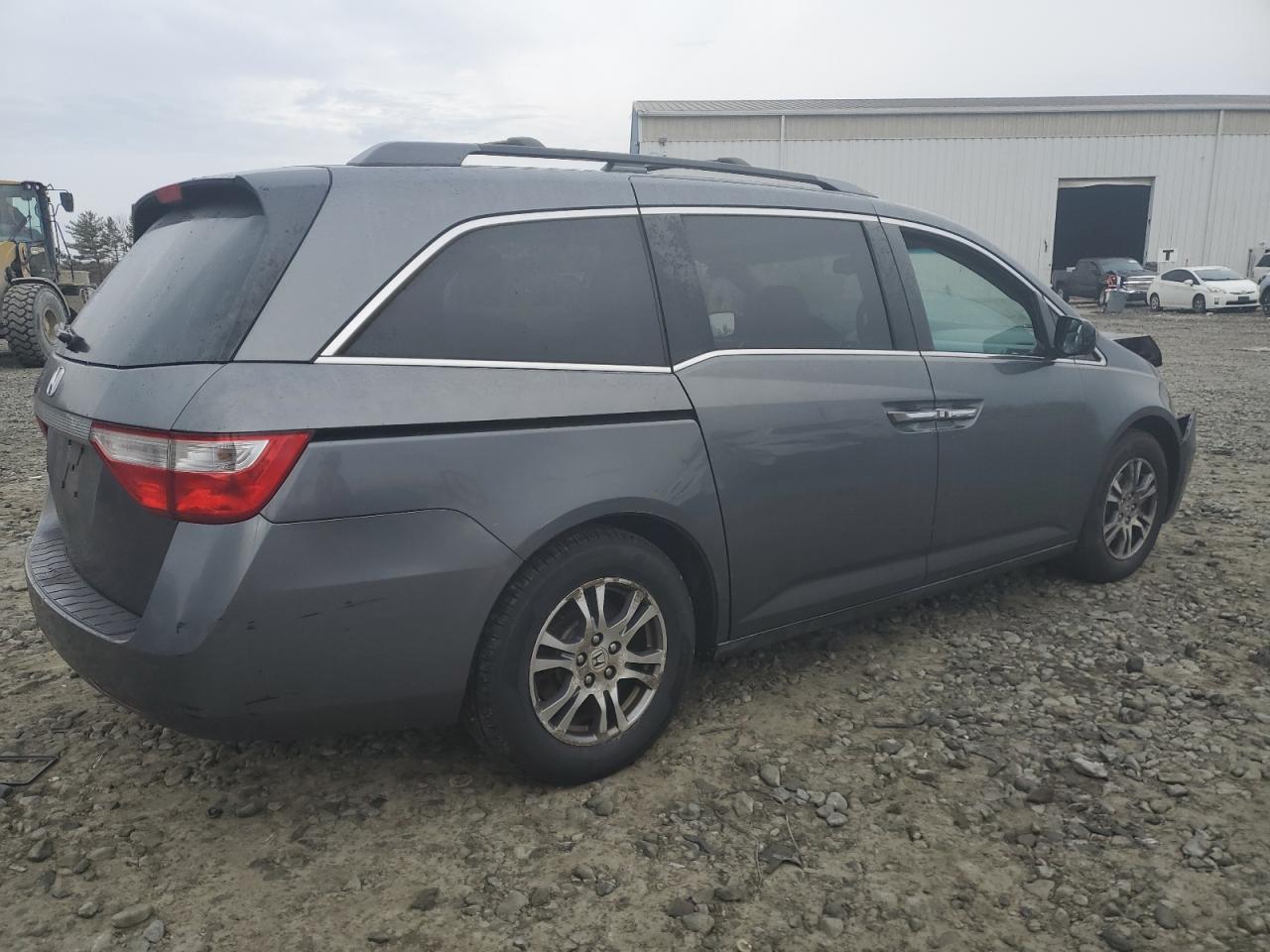 2012 Honda Odyssey VIN 5FNRL5H65CB086268 Copart auction photo, front end damage thumbnail 3