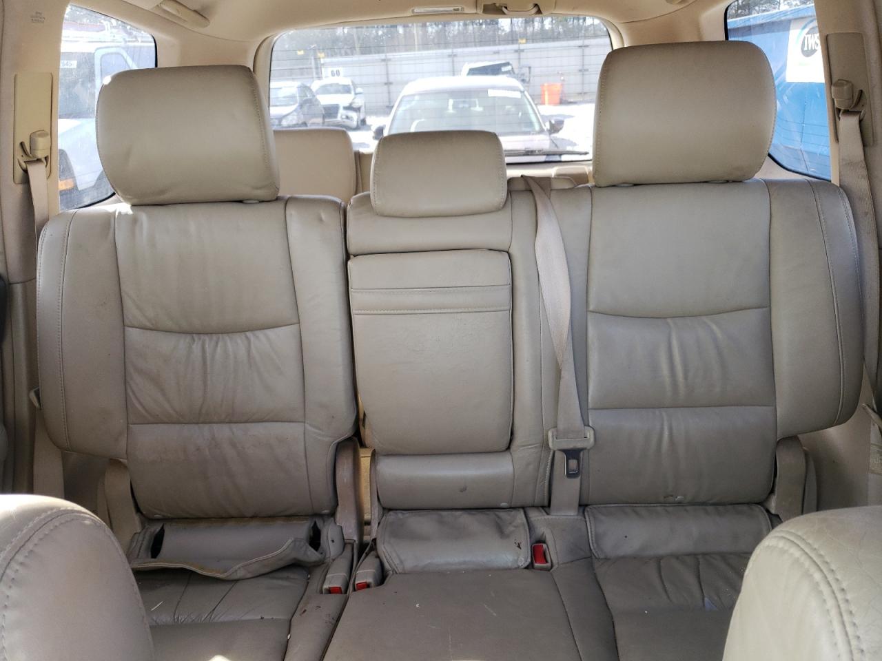 2006 Lexus GX VIN JTJBT20X760107545 Copart auction photo, rear end / undercarriage damage thumbnail 10