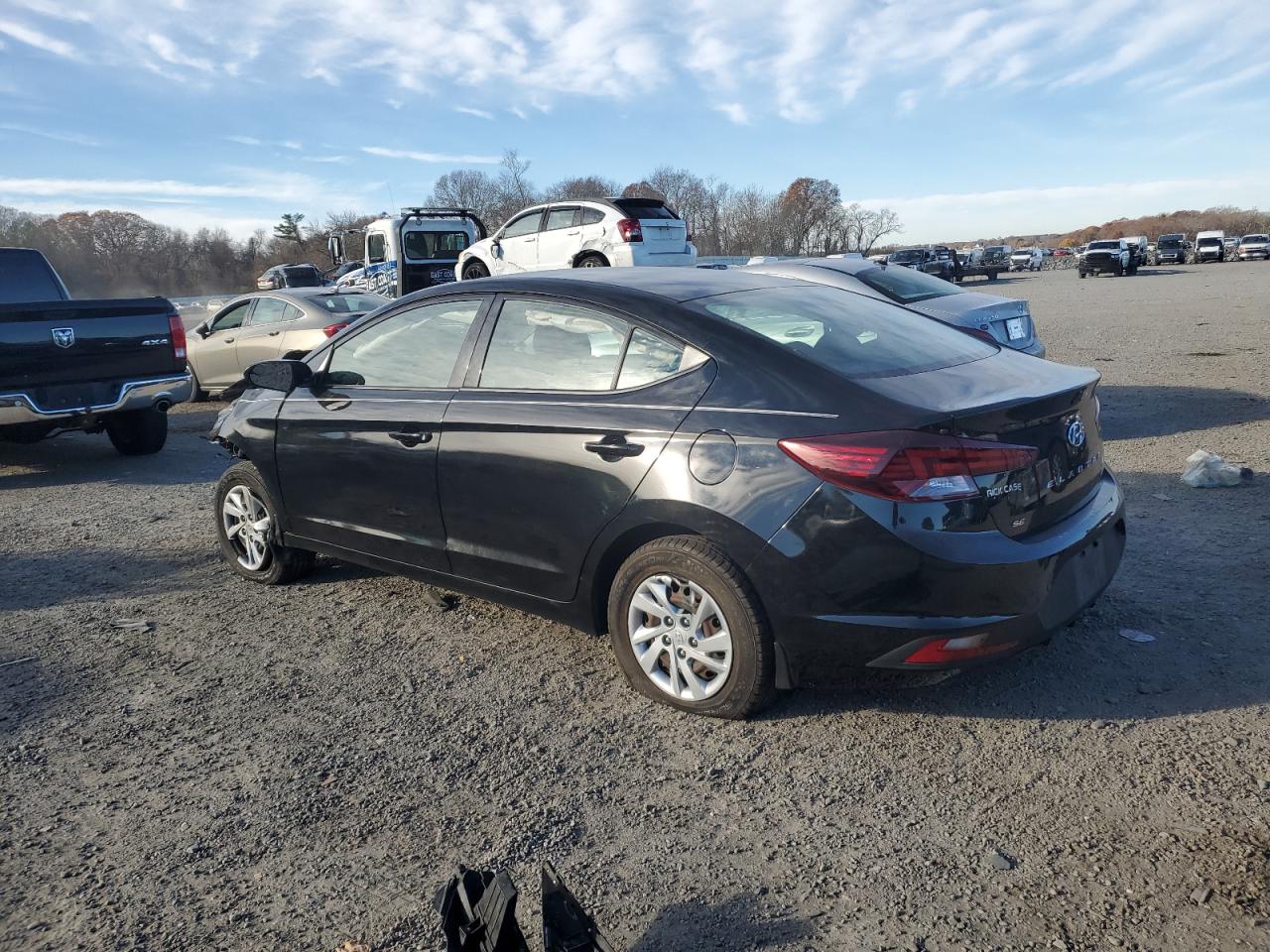 2020 Hyundai Elantra VIN 5NPD74LF7LH617844 Copart auction photo, front end damage thumbnail 2