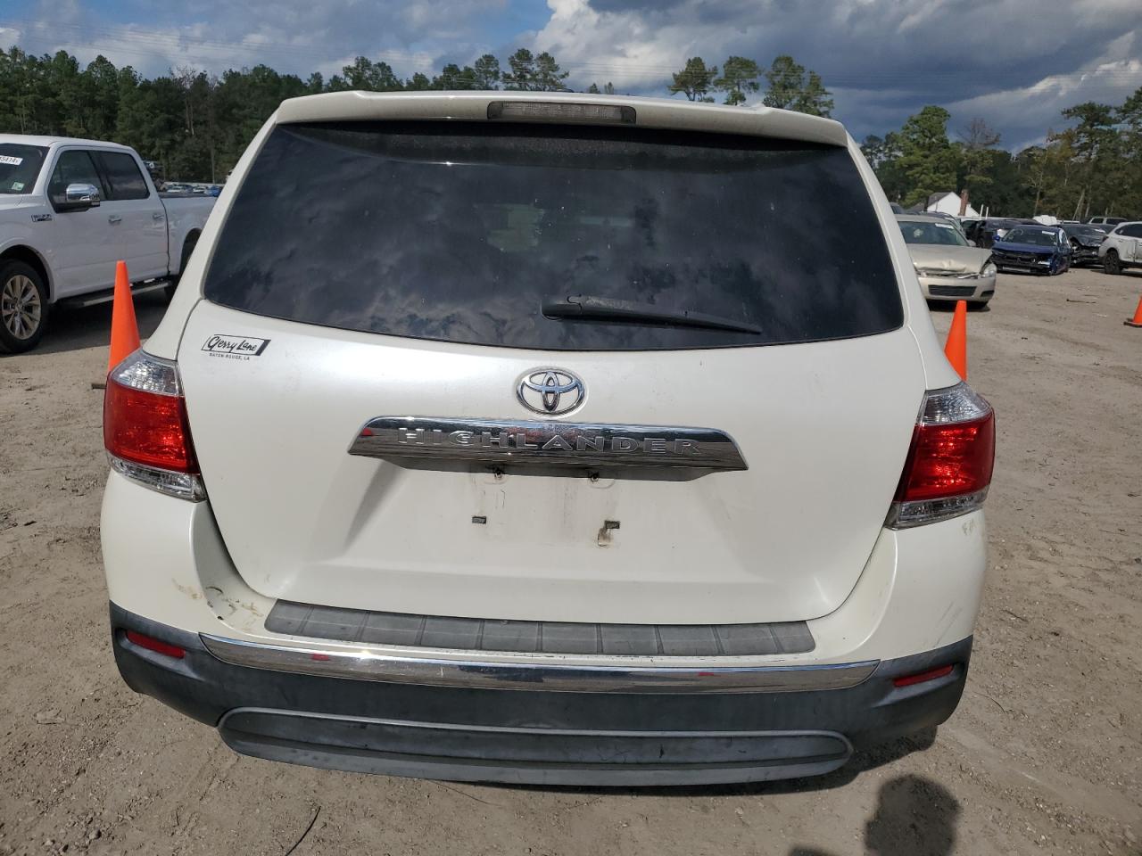 2012 Toyota Highlander VIN 5TDZA3EH2CS018005 Copart auction photo, front end damage thumbnail 6