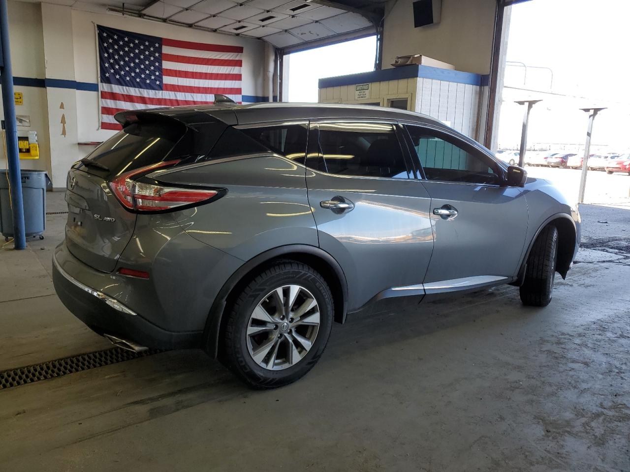 2018 Nissan Murano VIN 5N1AZ2MH8JN176476 Copart auction photo, undercarriage / front end damage thumbnail 3