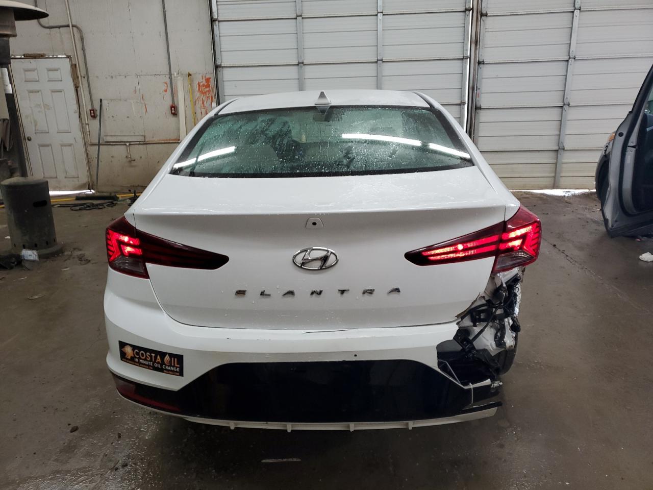 2020 Hyundai Elantra VIN 5NPD84LF4LH594990 Copart auction photo, rear end / minor dent/scratches damage thumbnail 6