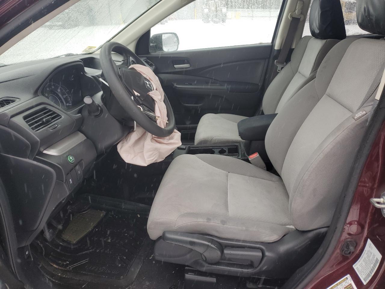 2016 Honda CR-V VIN 5J6RM4H41GL016446 Copart auction photo, front end / side damage thumbnail 7