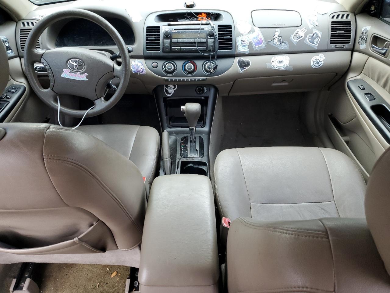 2006 Toyota Camry VIN 4T1BE30K86U729132 Copart auction photo, rear end / front end damage thumbnail 8