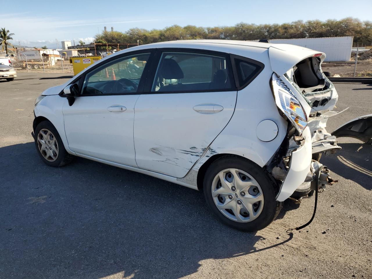 2011 Ford Fiesta VIN 3FADP4EJ6BM157138 Copart auction photo, all over damage thumbnail 2