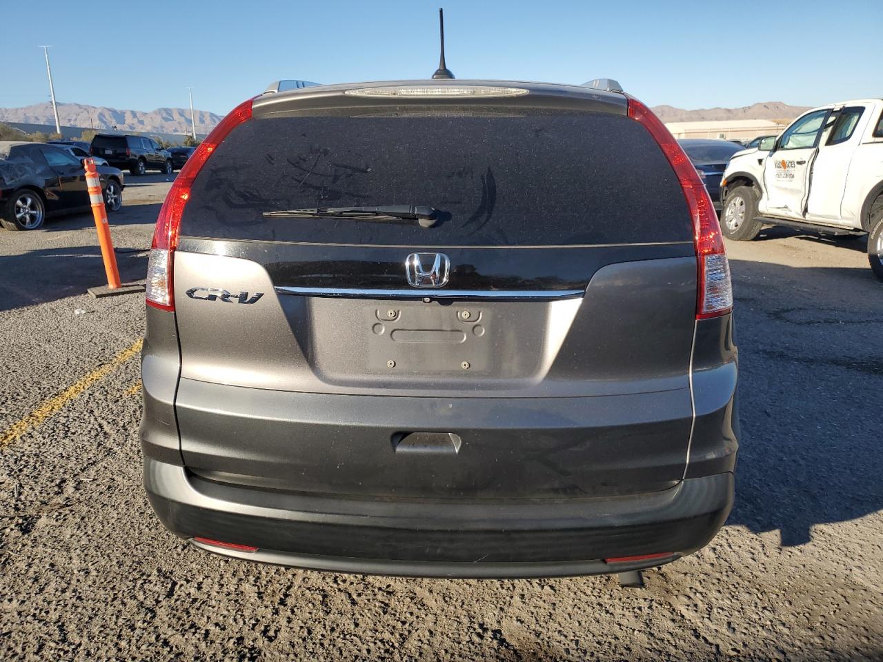 2014 Honda CR-V VIN 2HKRM3H74EH529332 Copart auction photo, front end damage thumbnail 6