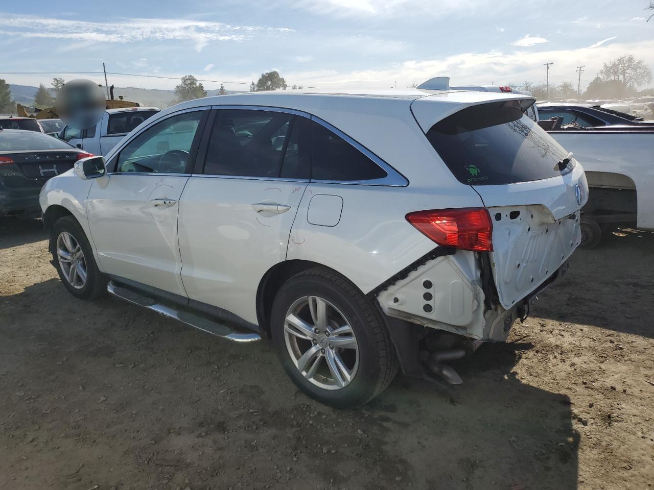 2014 Acura RDX VIN 5J8TB4H51EL002846 Copart auction photo, front end / rear end damage thumbnail 2