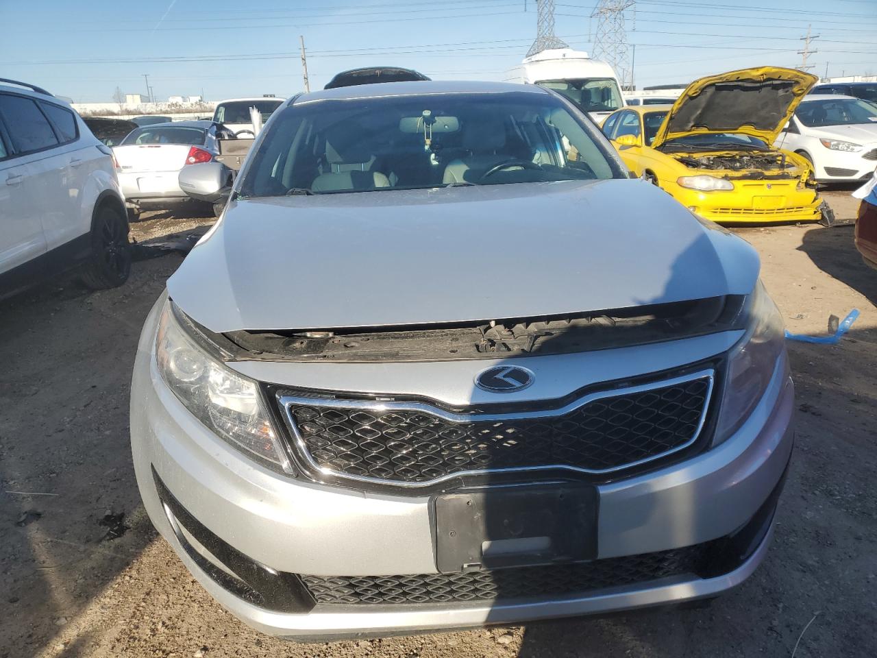 2012 KIA Optima VIN 5XXGN4A66CG029239 Copart auction photo, side / rear end damage thumbnail 5