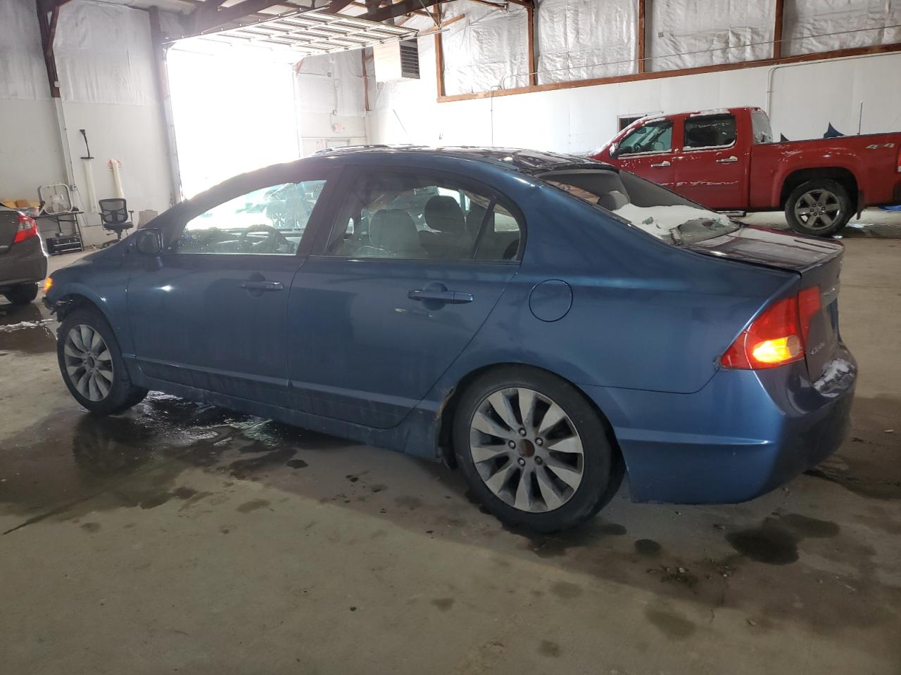 2010 Honda Civic VIN 19XFA1F8XAE042629 Copart auction photo, side / all over damage thumbnail 2