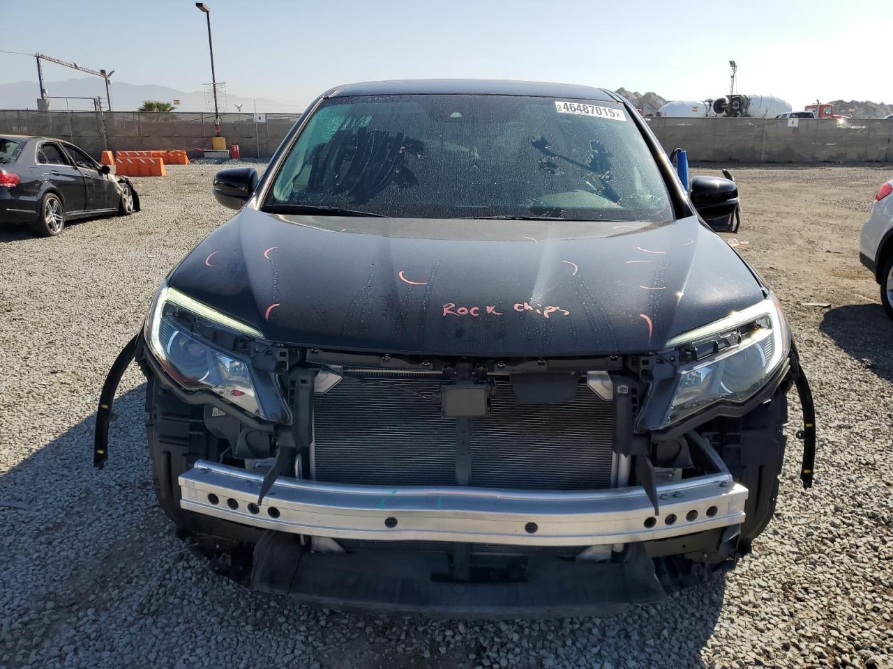 2019 Honda Pilot VIN 5FNYF5H51KB047038 Copart auction photo, all over damage thumbnail 5