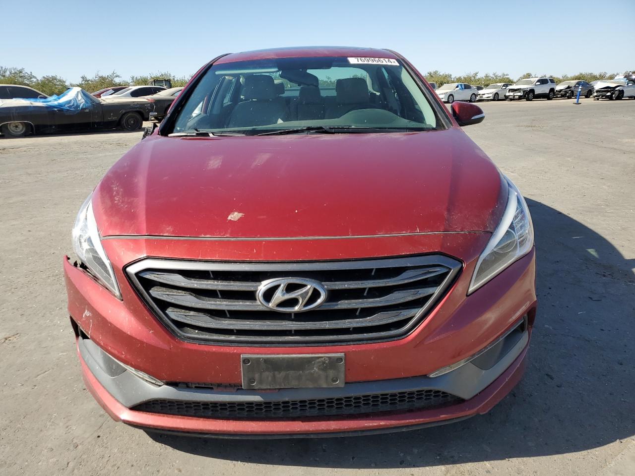 2016 Hyundai Sonata VIN 5NPE34AF2GH360567 Copart auction photo, side / rear end damage thumbnail 5