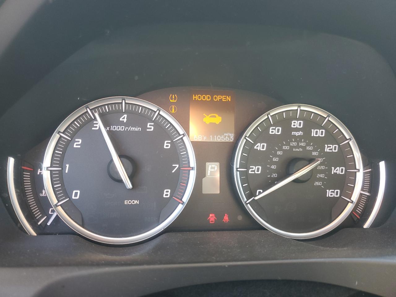 2016 Acura TLX VIN 19UUB1F33GA000969 Copart auction photo, rear end damage thumbnail 9