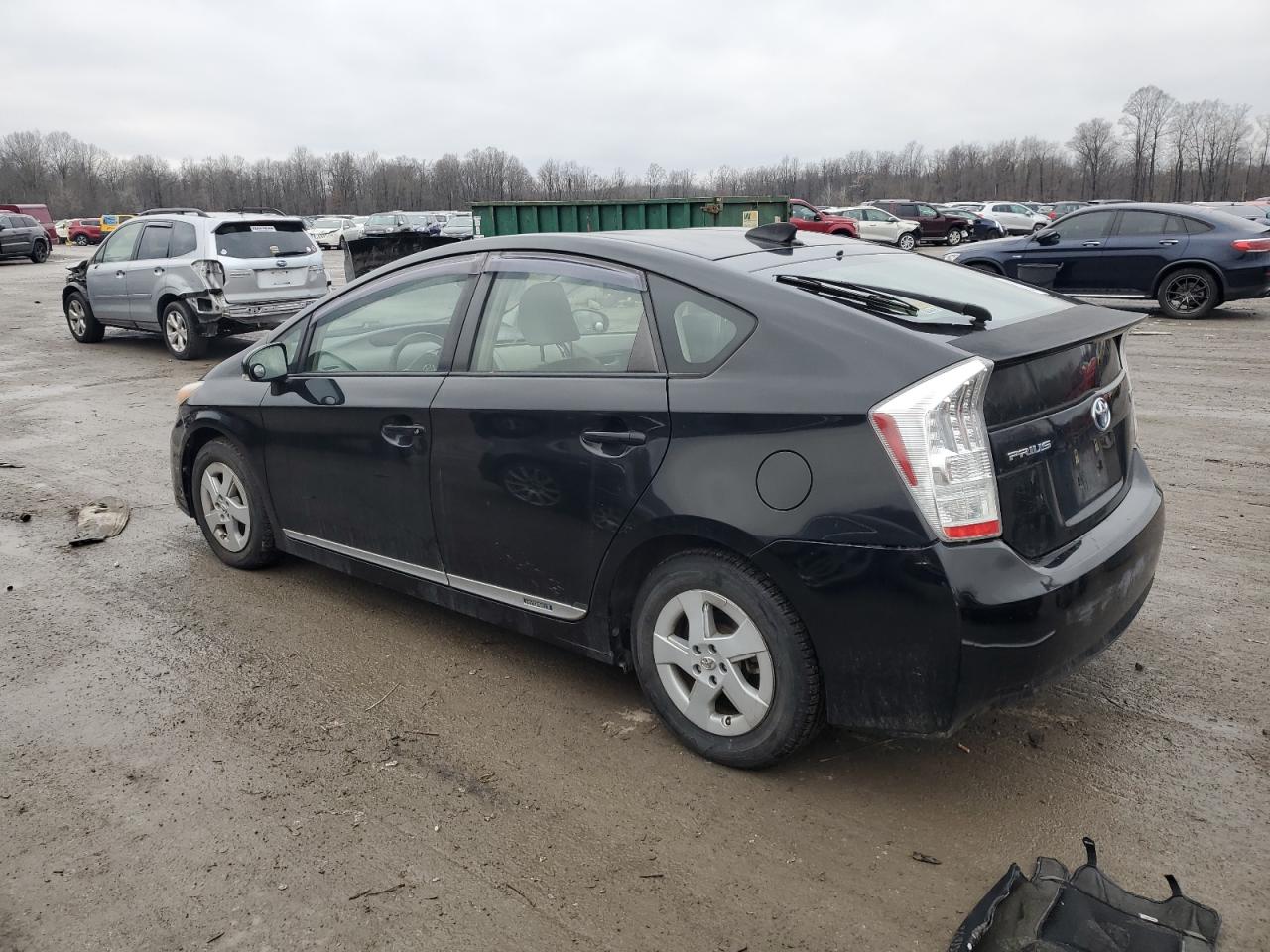 2011 Toyota Prius VIN JTDKN3DU0B5323561 Copart auction photo, rear end / front end damage thumbnail 2